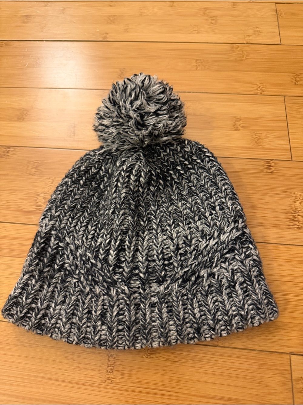 Rebecca Minkoff Black & White Marled Pom Beanie